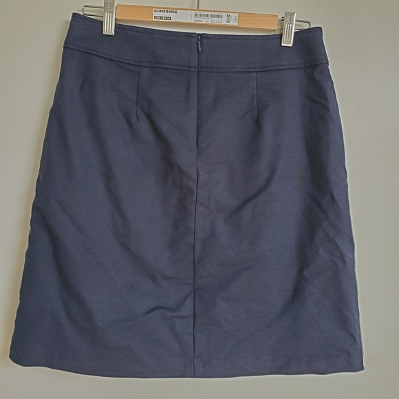 Banana Republic Navy Blue Pencil Skirt - Picture 3 of 10